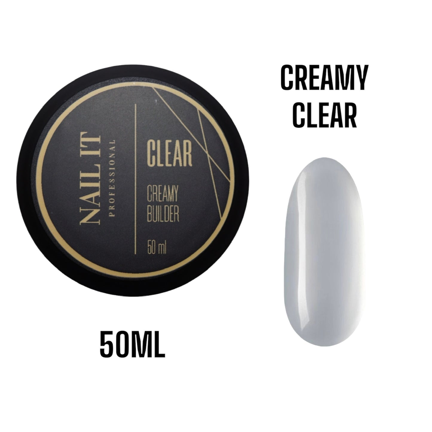 CREAMY BUILDER GEL CLEAR